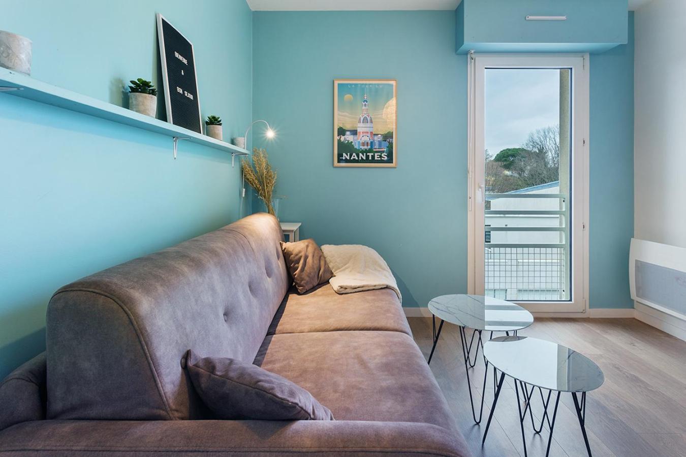 Joli Studio - Parking Prive - Wifi Tres Haut Debit - Au Calme Nantes Zewnętrze zdjęcie